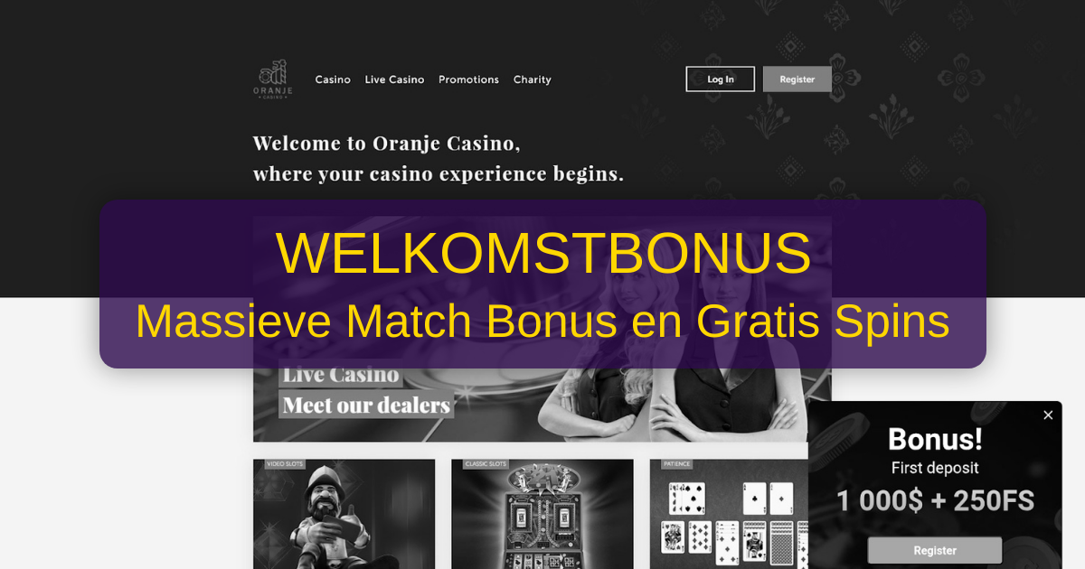 Oranje Casino Nederland - Legaal gokken met iDEAL